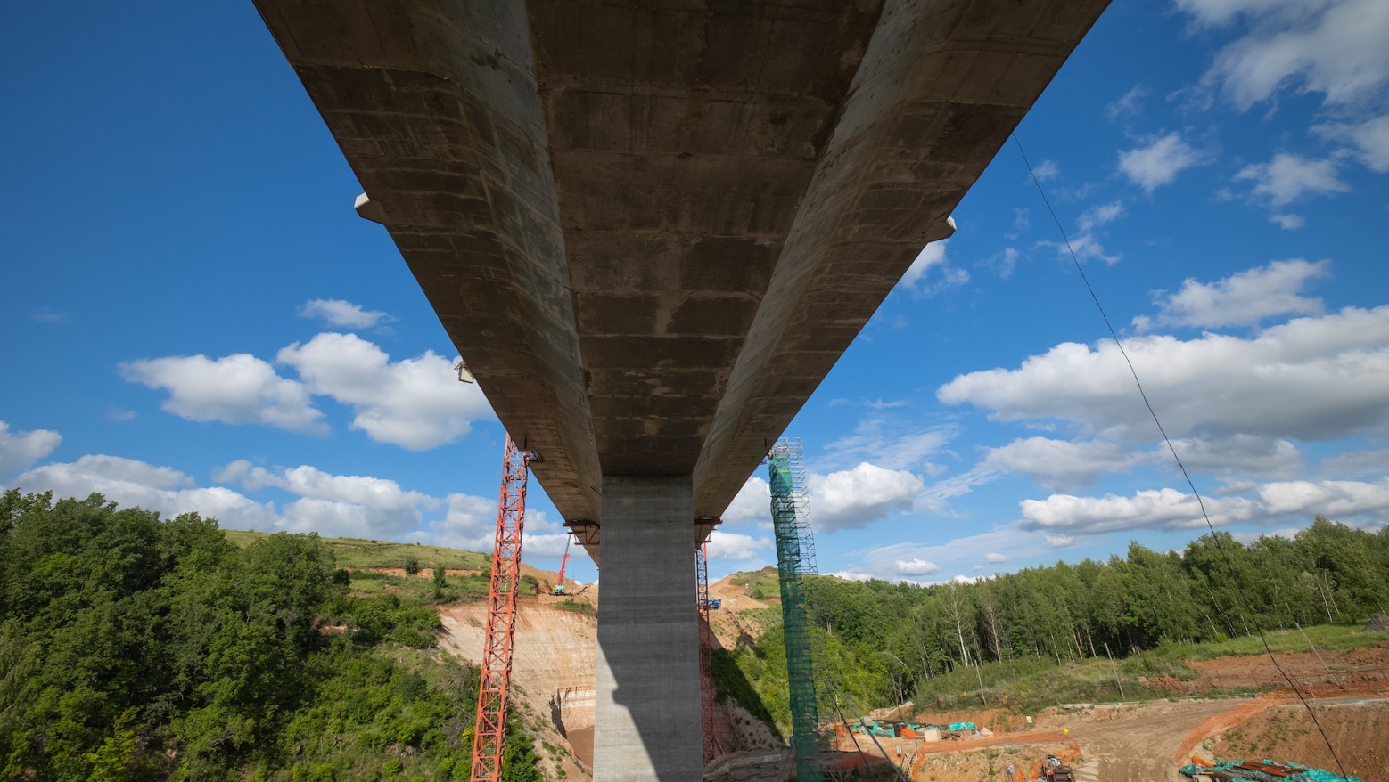 Строительство седьмого этапа скоростной дороги М-12 «Восток»