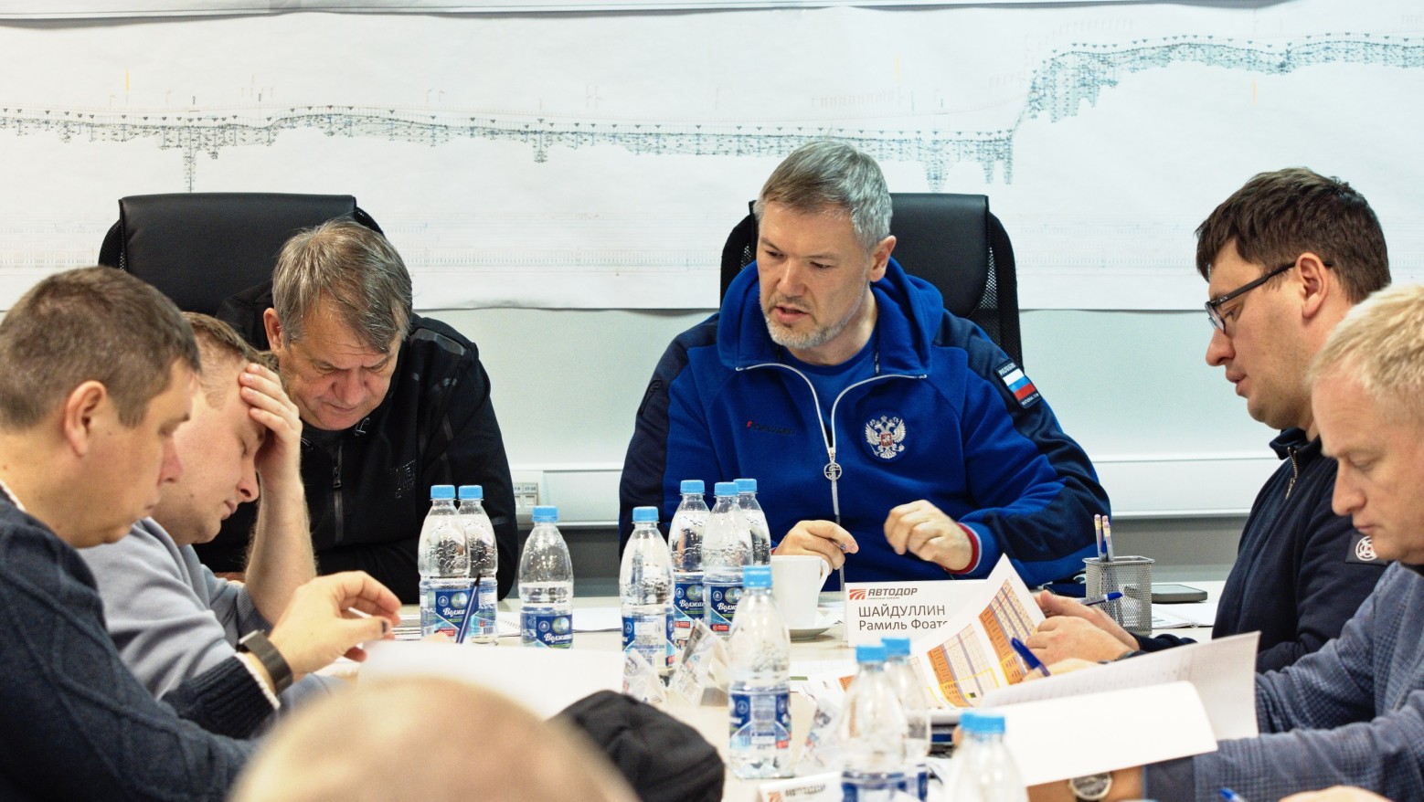 Работа на 1 этапе дороги Дюртюли-Ачит кипит несмотря на холод