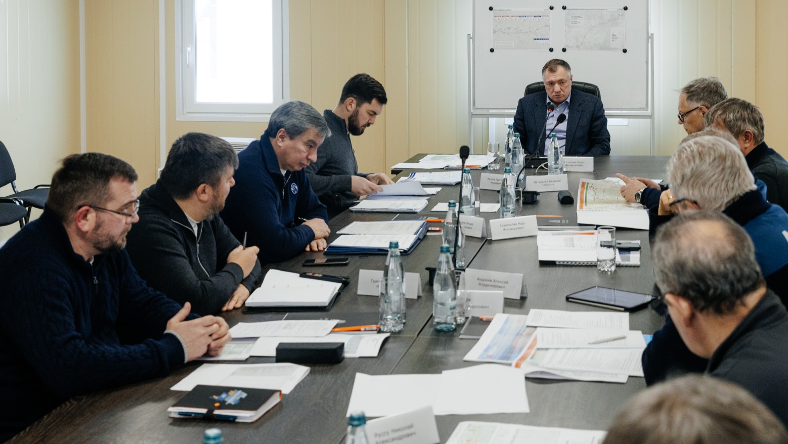 Марат Хуснуллин проинспектировал готовность трассы Дюртюли-Ачит - слайд 1