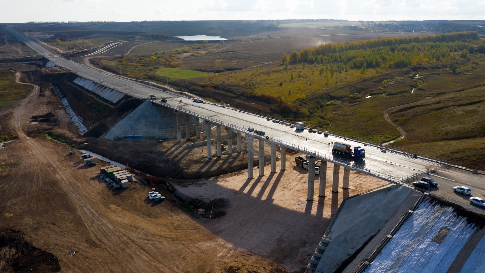 Строительство седьмого этапа скоростной дороги М-12 «Восток»