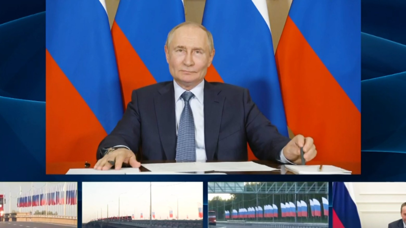 Владимир Путин дал старт движению по трассе М-12 "Восток" до Екатеринбурга